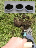 sampling soil